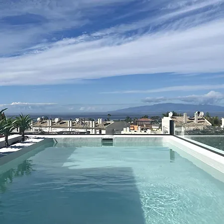 Villa -atlantic- By Myhomeintenerife-com, Luxury Private Heated Pool Palm-mar