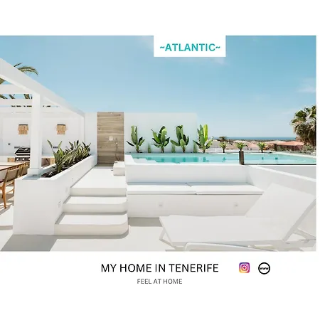 -atlantic- By Myhomeintenerife-com, Luxury Private Heated Pool Palm-mar