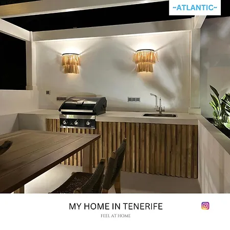 Villa -atlantic- By Myhomeintenerife, Luxury Private Heated Pool Palm-mar